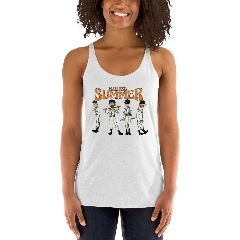 Clockwork Summer Women's Racerback Tank soft tank top