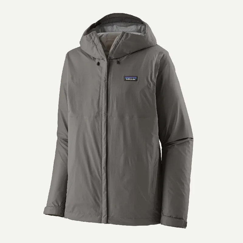 Patagonia Men's Torrentshell 3L Jacket - Noble Grey Satin Jacket Silk Jacket Chiffon Jacket