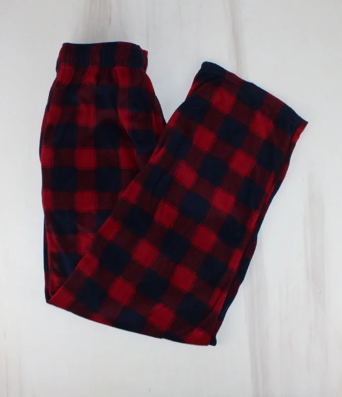 GEORGE FLANNEL PAJAMA PANTS LADIES MEDIUM PRE-LOVED Classic Flared Pants