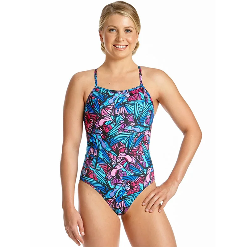 Amanzi - Song Bird Ladies One Piece Swimsuit Soft Beachwear Set