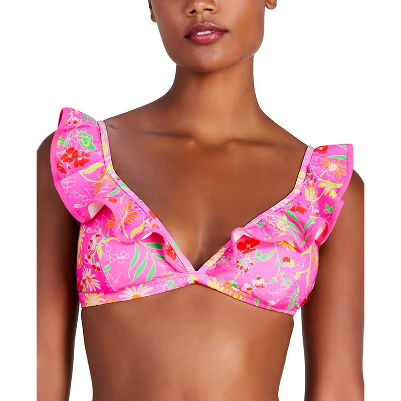 Womens Floral Bikini Bikini Swim top Stylish Swimsuit Set
