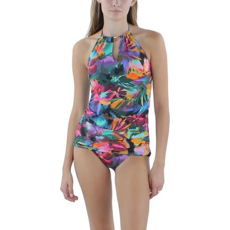 Womens Beachwear Floral Print Swim Bottom Separates Chic Swimsuit Cover-Up