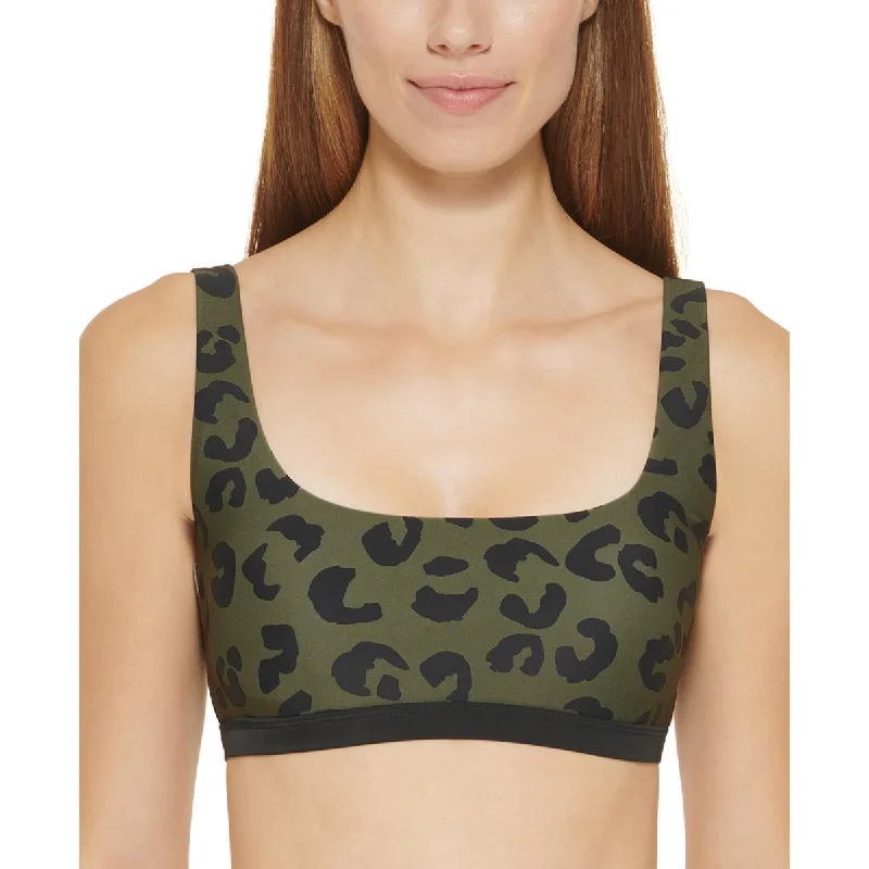Womens Animal Print Beachwear Bikini Swim top Floral Bikini Top